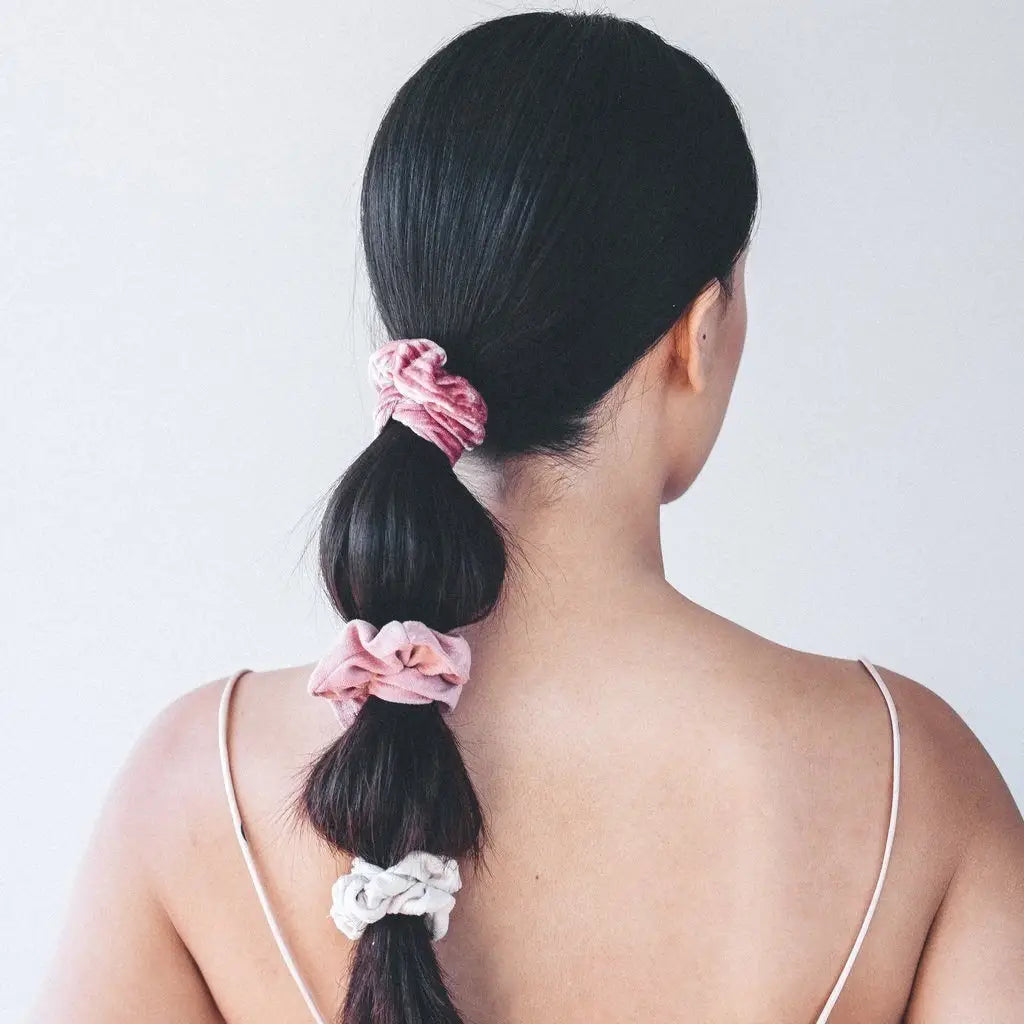 velvet scrunchies