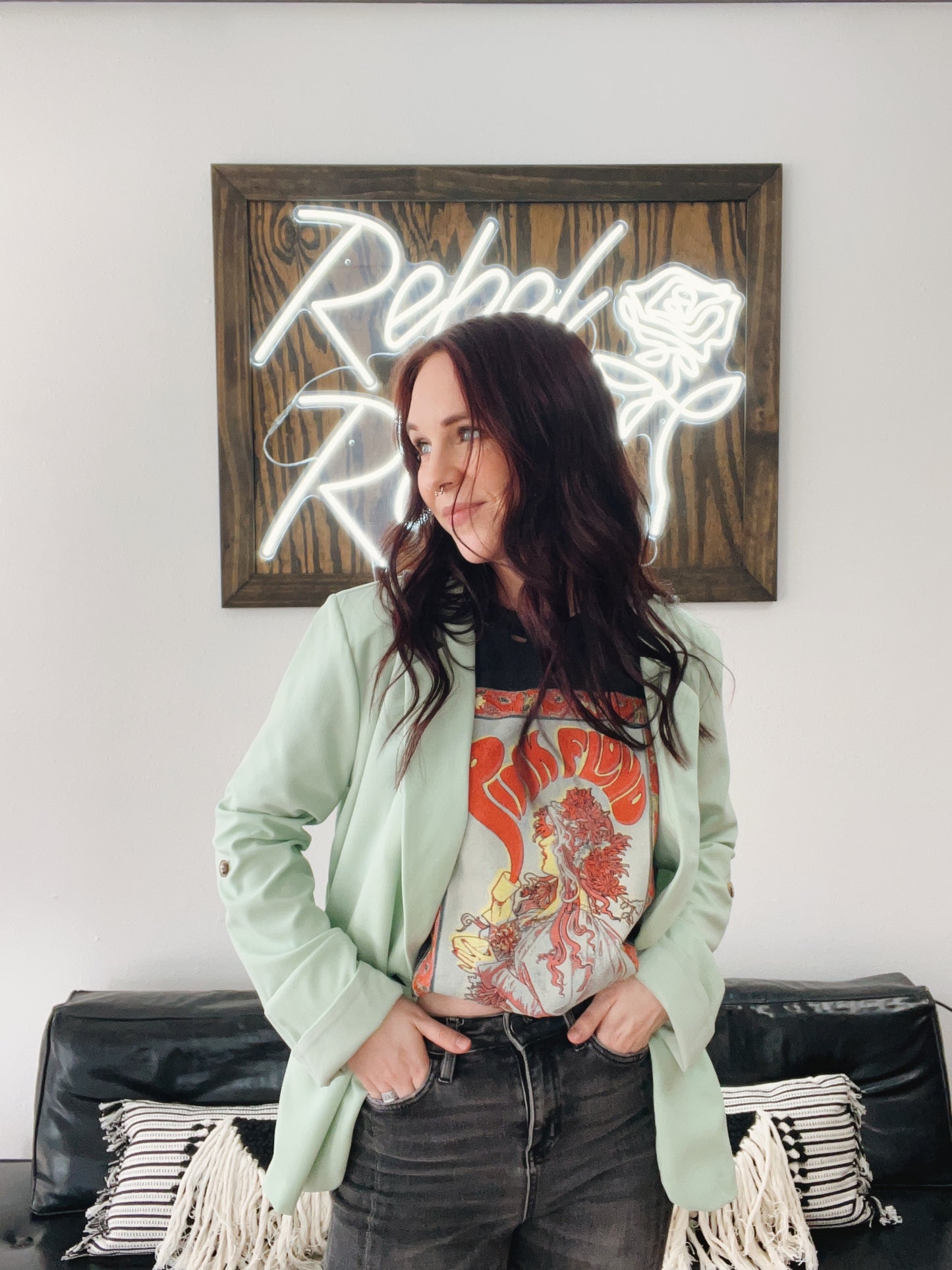 giving spring blazer