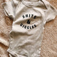 shits + giggles onesie