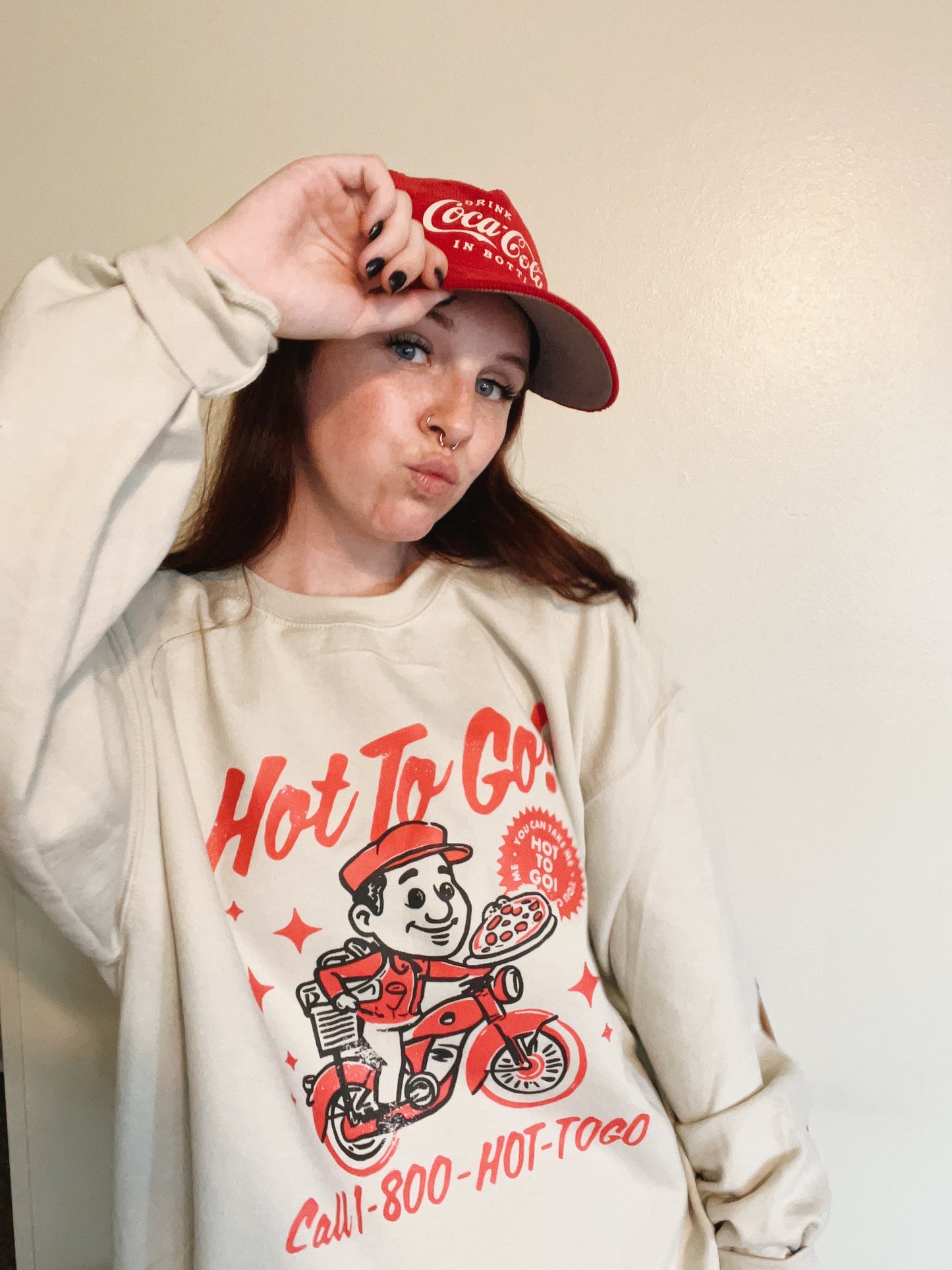 hot to go sweatshirt