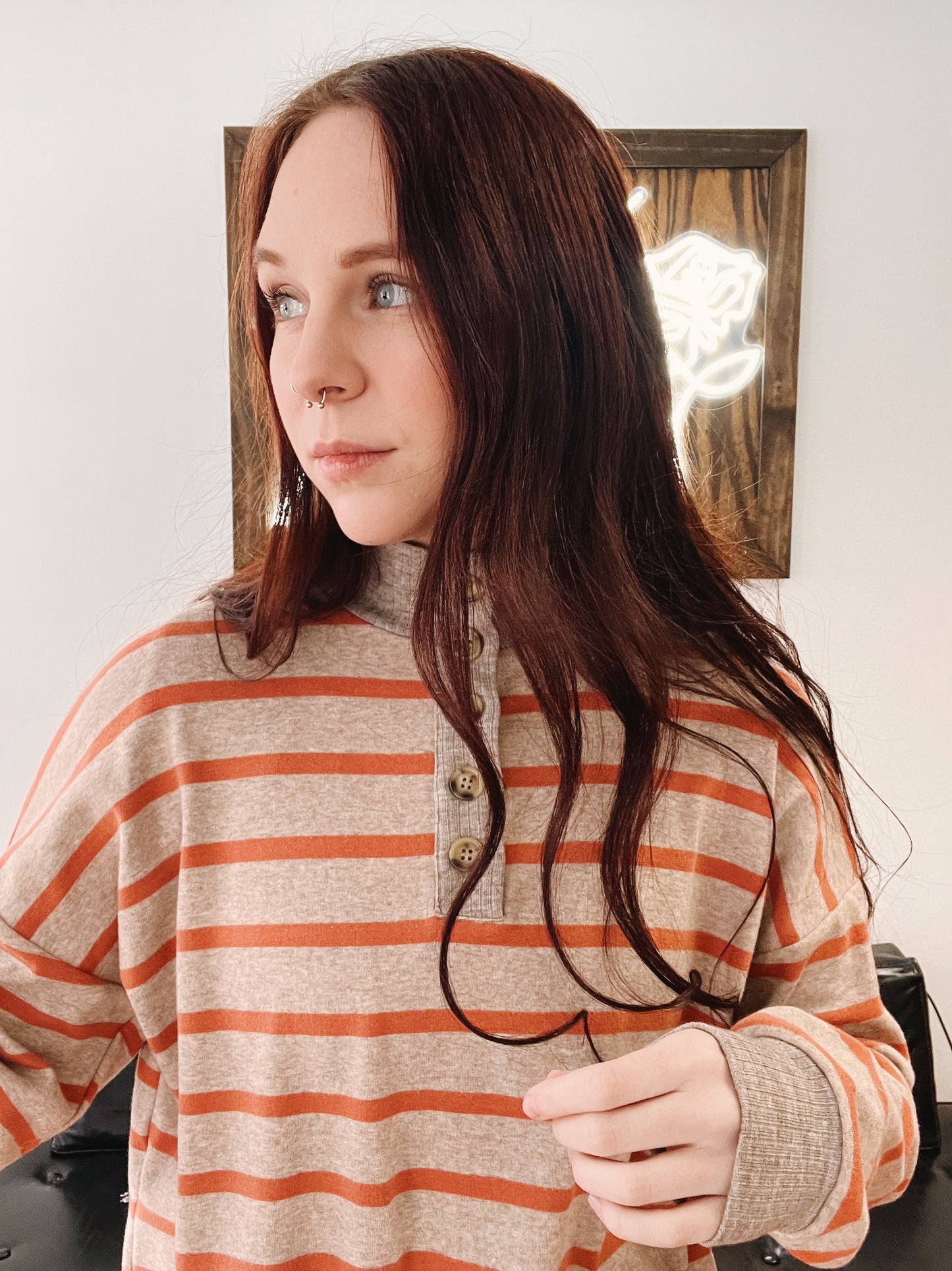 henry striped top