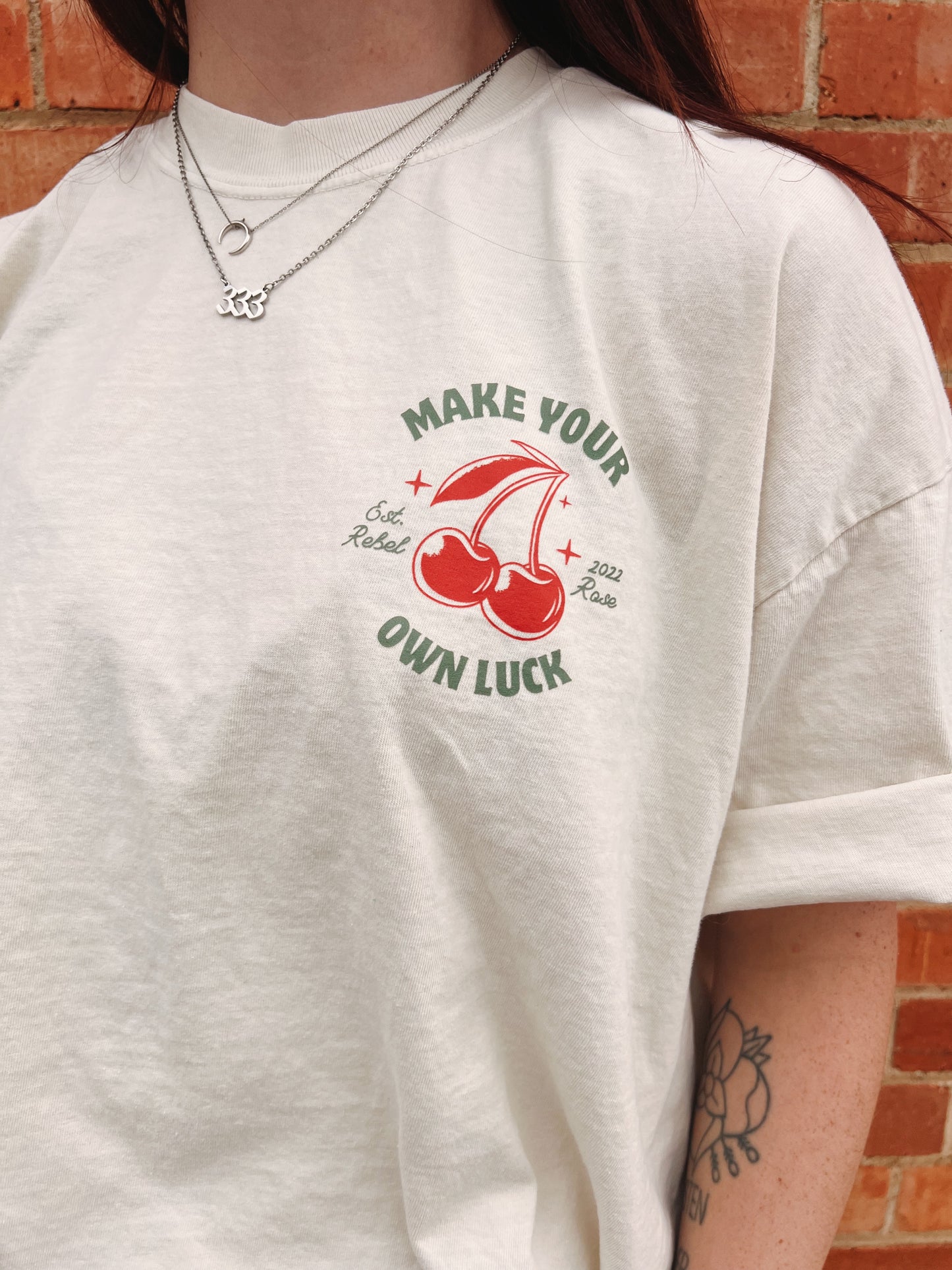 make your own luck tee