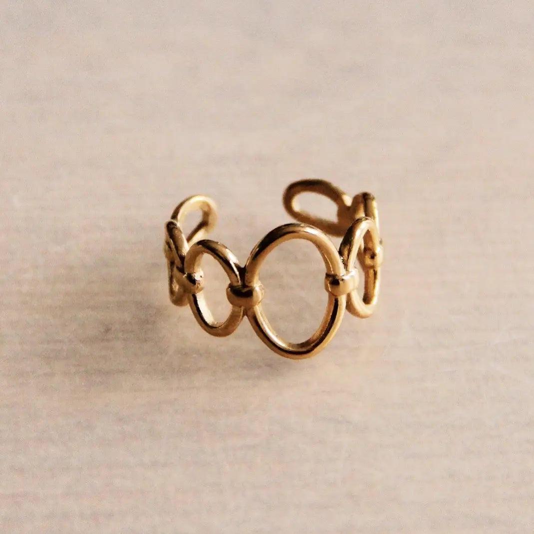 adjustable oval ring