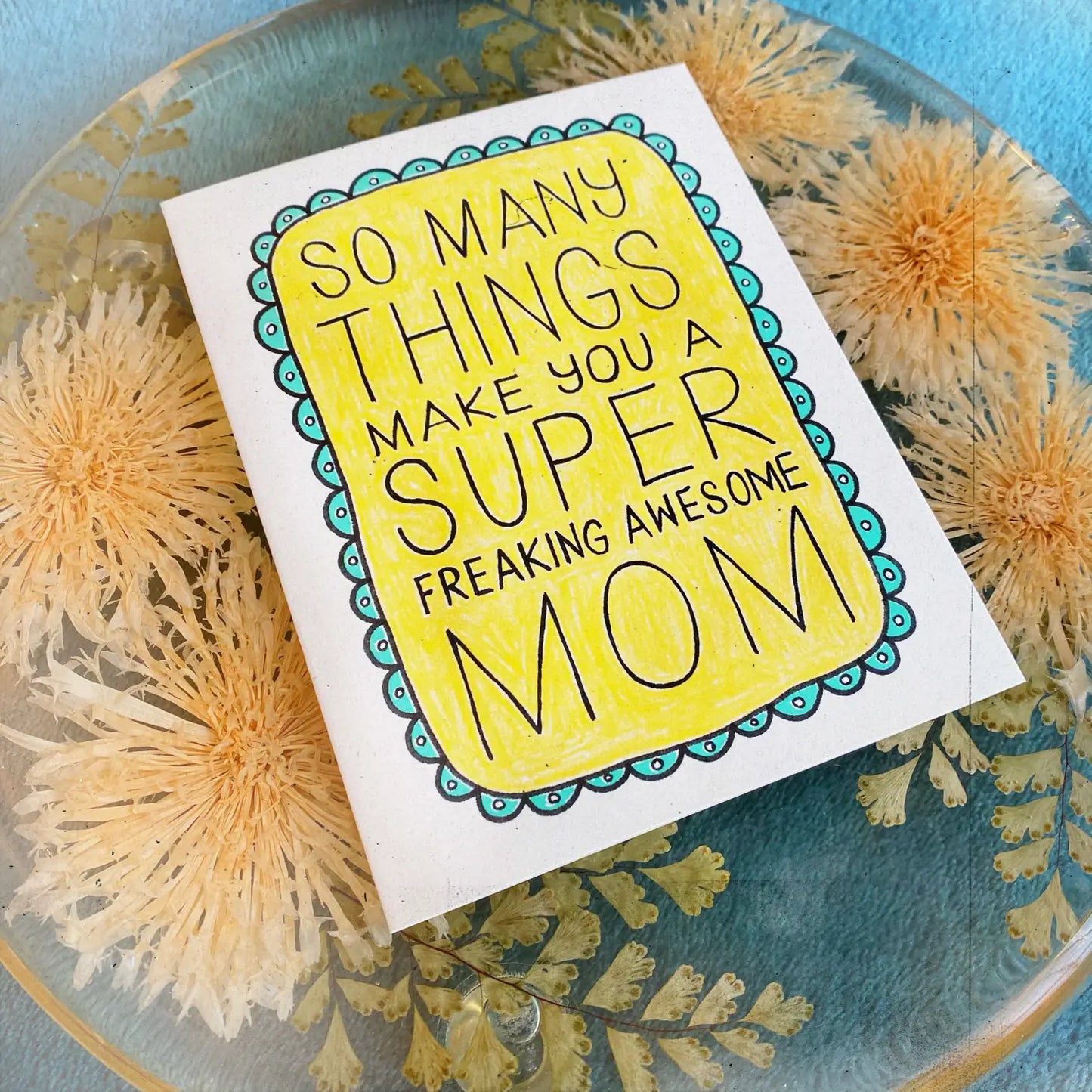 awesome mom card